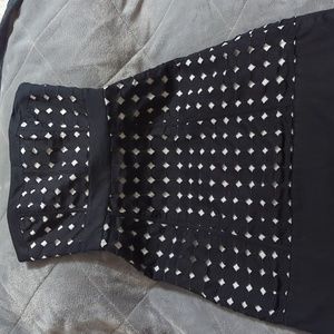White House Black Market size 00 strapless dress